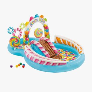 Piscine bebe avec toboggan
