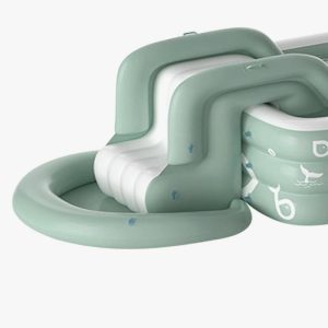 Toboggan gonflable piscine